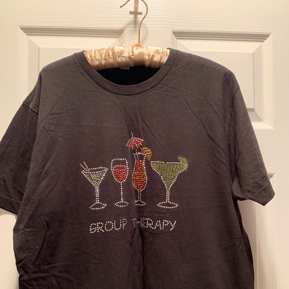 Have fun with this sparkly t-shirt!